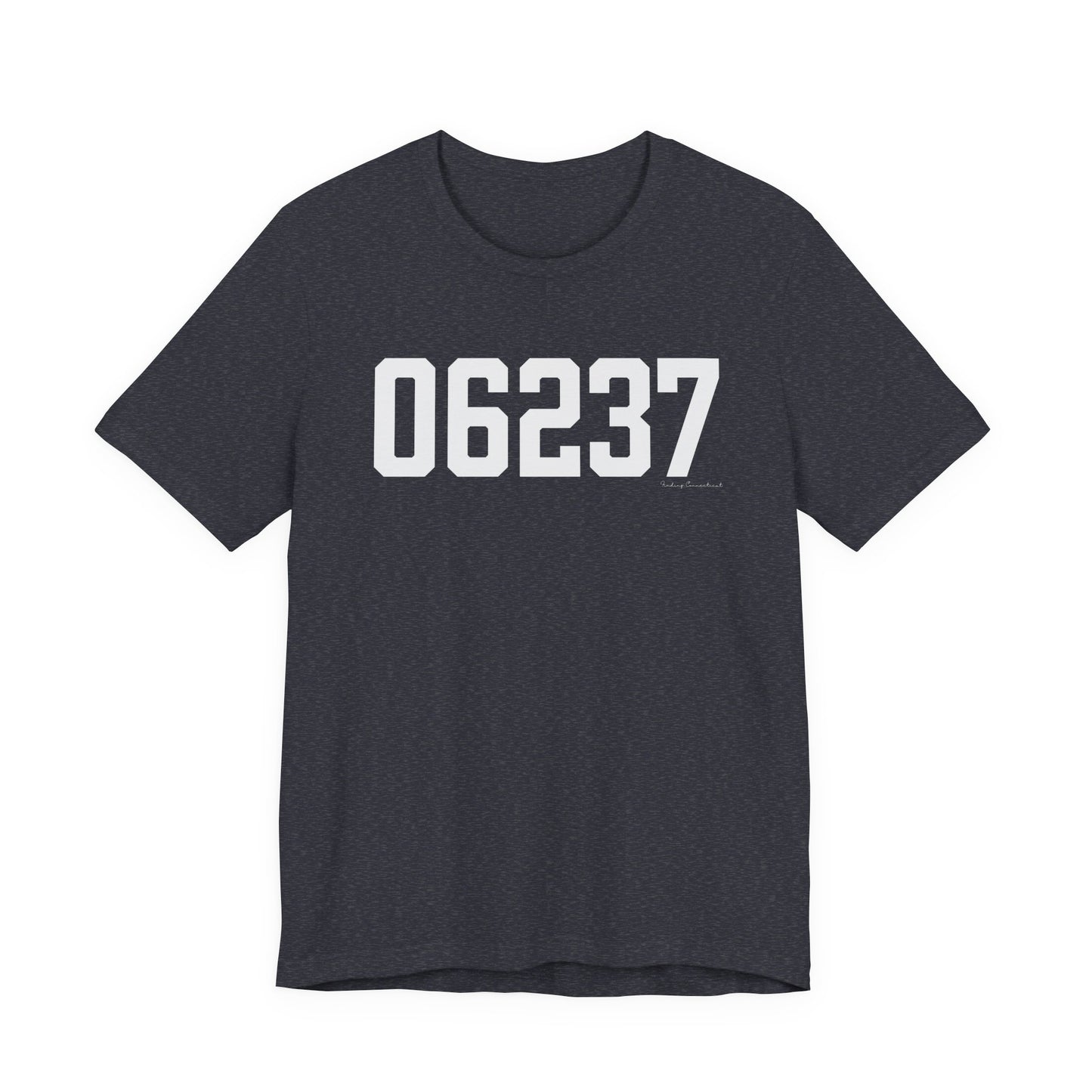 06237 Columbia CT Zip Code Unisex Jersey Short Sleeve T-Shirt