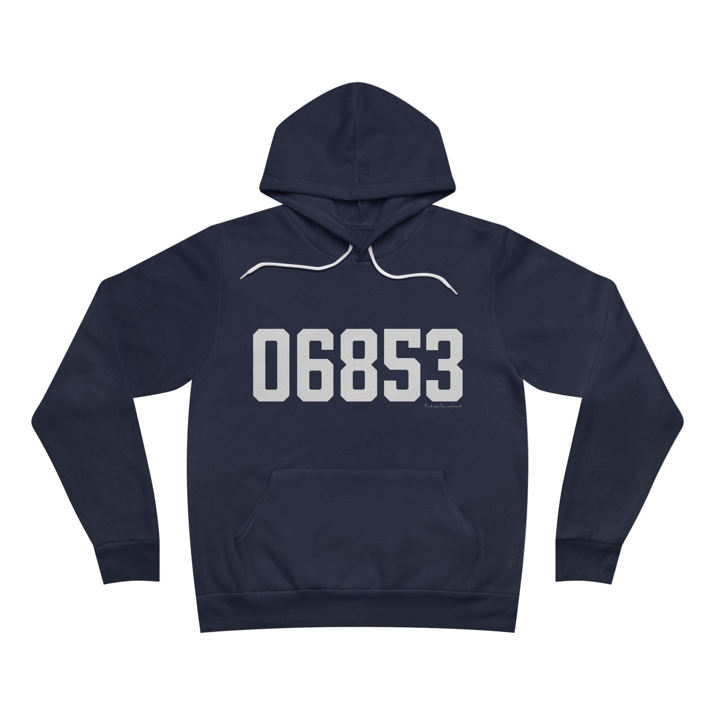 06853 Norwalk CT Zip Code Unisex Sponge Fleece Pullover Hoodie Sweatshirt