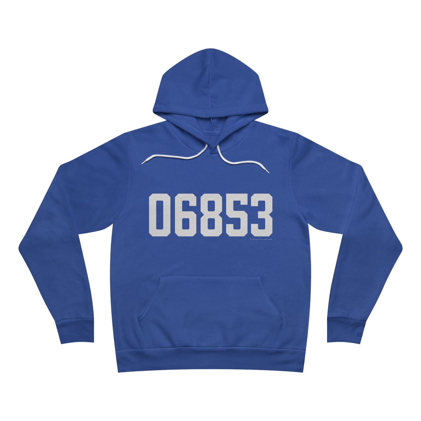 06853 Norwalk CT Zip Code Unisex Sponge Fleece Pullover Hoodie Sweatshirt