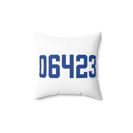 06423 East Haddam Connecticut Zip Code Spun Polyester Square Pillow
