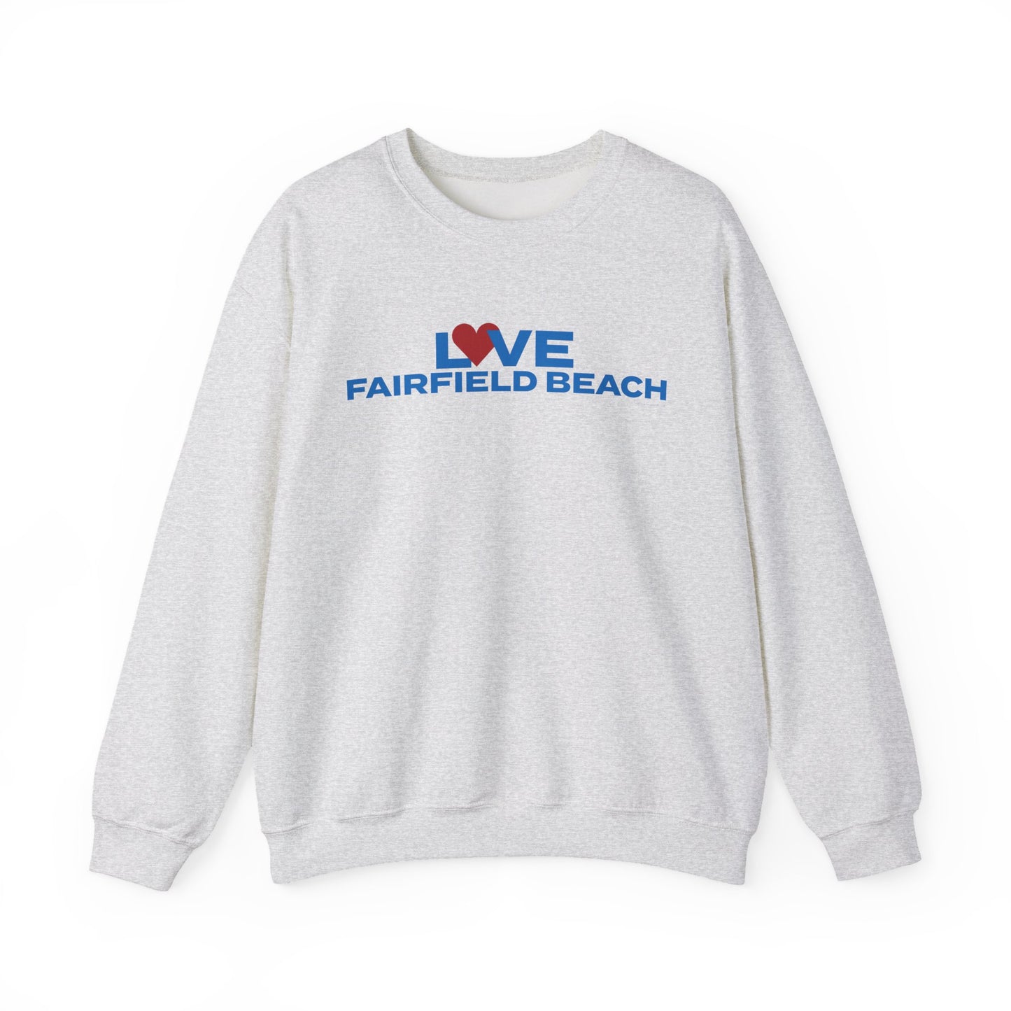Love Fairfield Beach Unisex Heavy Blend™ Crewneck Sweatshirt