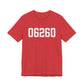 06260 Putnam CT Zip Code Unisex Jersey Short Sleeve T-Shirt