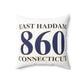 East Haddam 860 Connecticut Spun Polyester Square Pillow