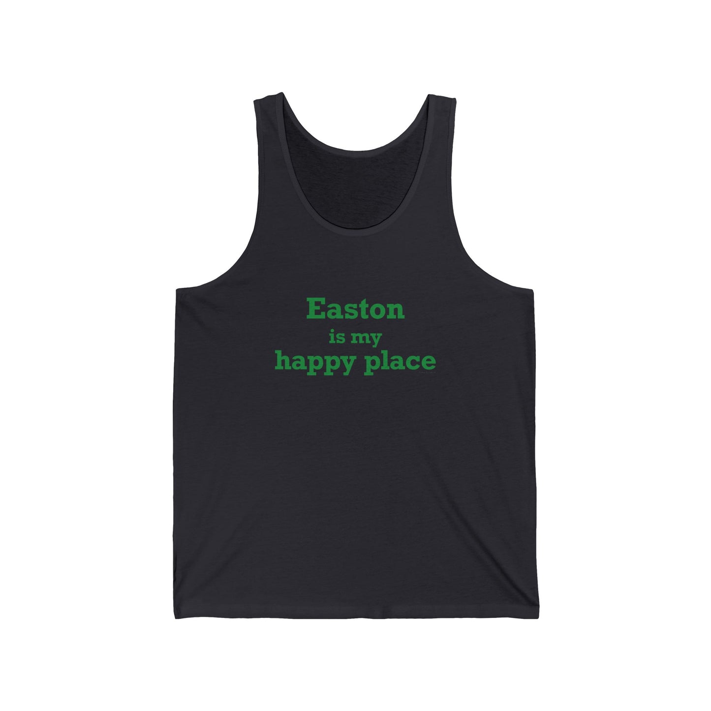 Easton Is My Happy Place Unisex Jersey Tank Top