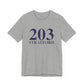 203 Stratford Unisex Jersey Short Sleeve Tee