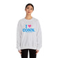 I Heart CONN. Unisex Heavy Blend™ Crewneck Sweatshirt