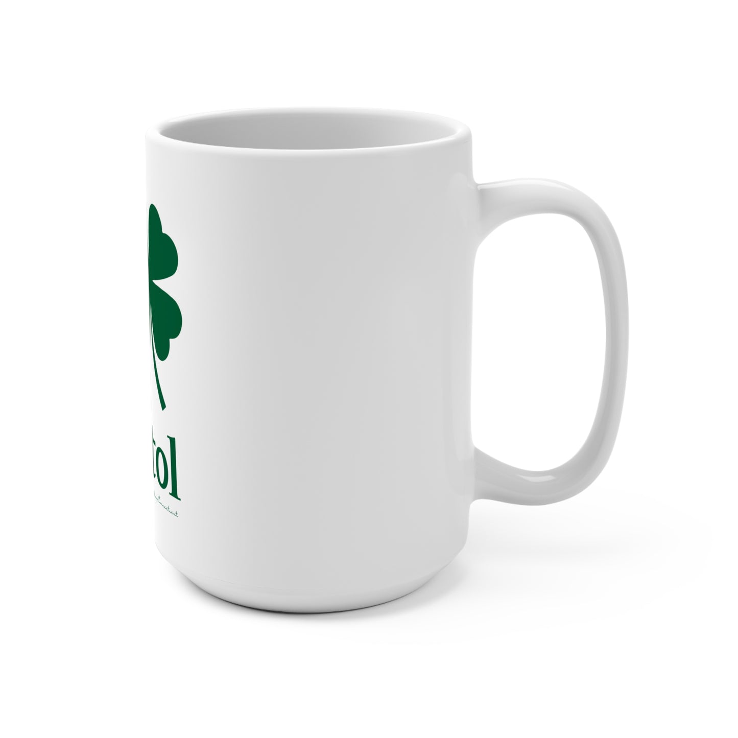 I Clover Bristol Mug 15oz