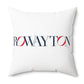 41 Tilt Rowayton Spun Polyester Square Pillow