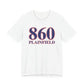 860 Plainfield Red, White & Blue Unisex Jersey Short Sleeve T-Shirt