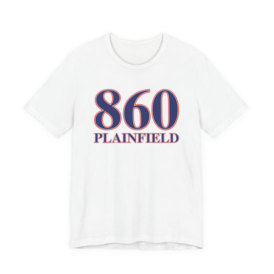 860 Plainfield Red, White & Blue Unisex Jersey Short Sleeve T-Shirt