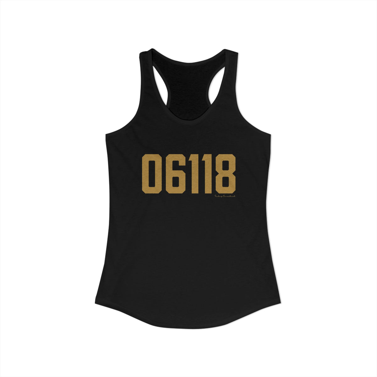 06118 East Hartford Connecticut Zip Code Women's Ideal Racerback Tank Top