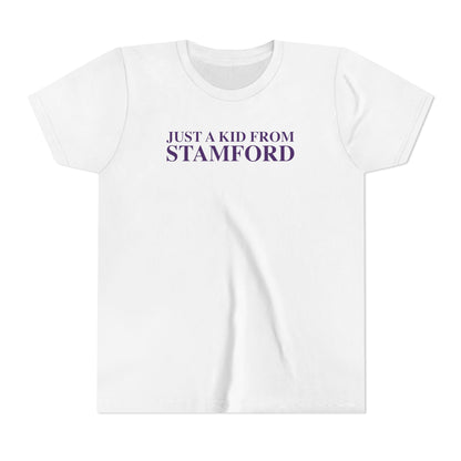 Just a kid from Stamford Youth Short Sleeve T-Shirt