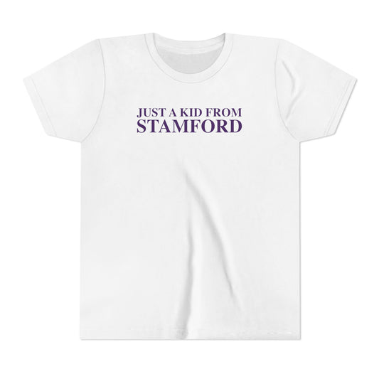 Just a kid from Stamford Youth Short Sleeve T-Shirt