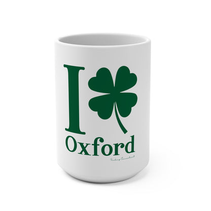 I Clover Oxford Mug 15oz