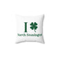 I Clover North Stonington Spun Polyester Square Pillow