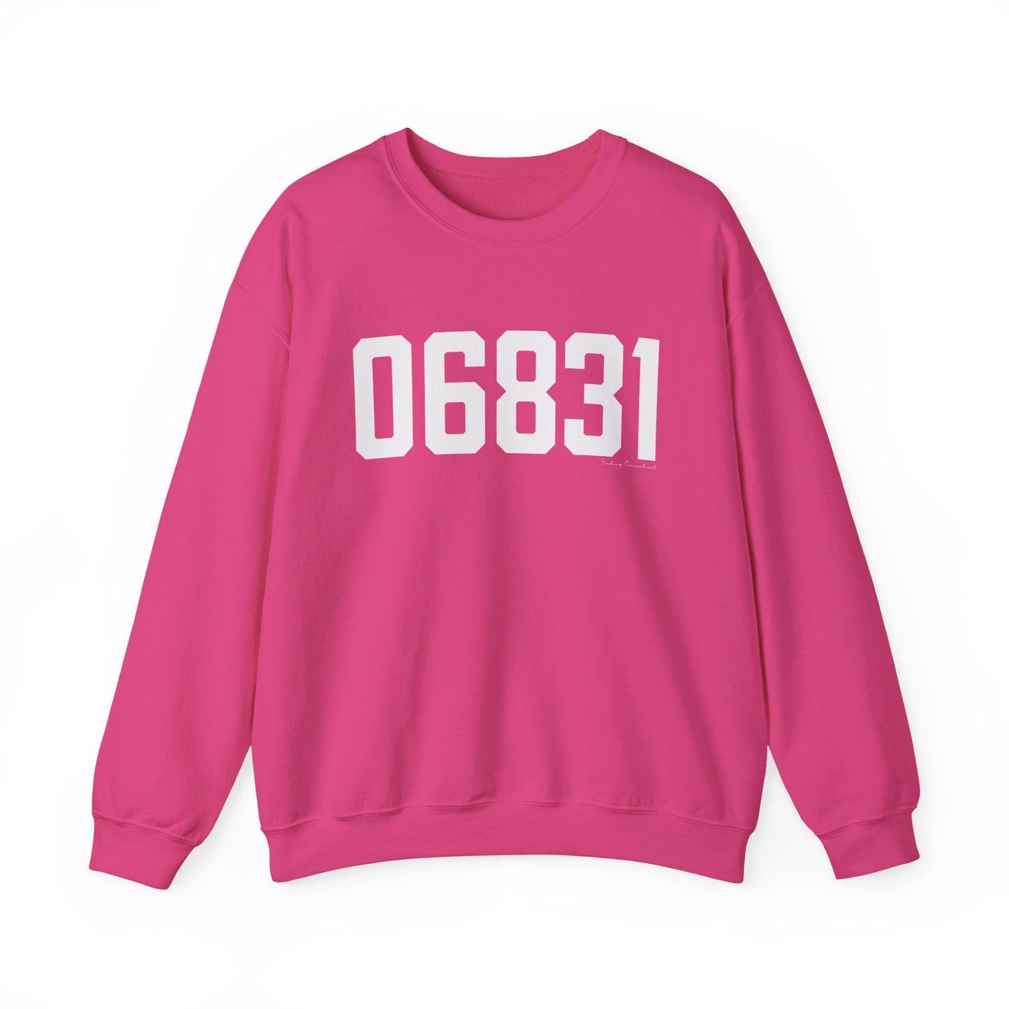 06831 - Greenwich CT Zip Code Unisex Heavy Blend™ Crewneck Sweatshirt