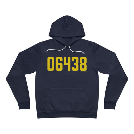 06438 Haddam Connecticut Zip Code Unisex Sponge Fleece Pullover Hoodie