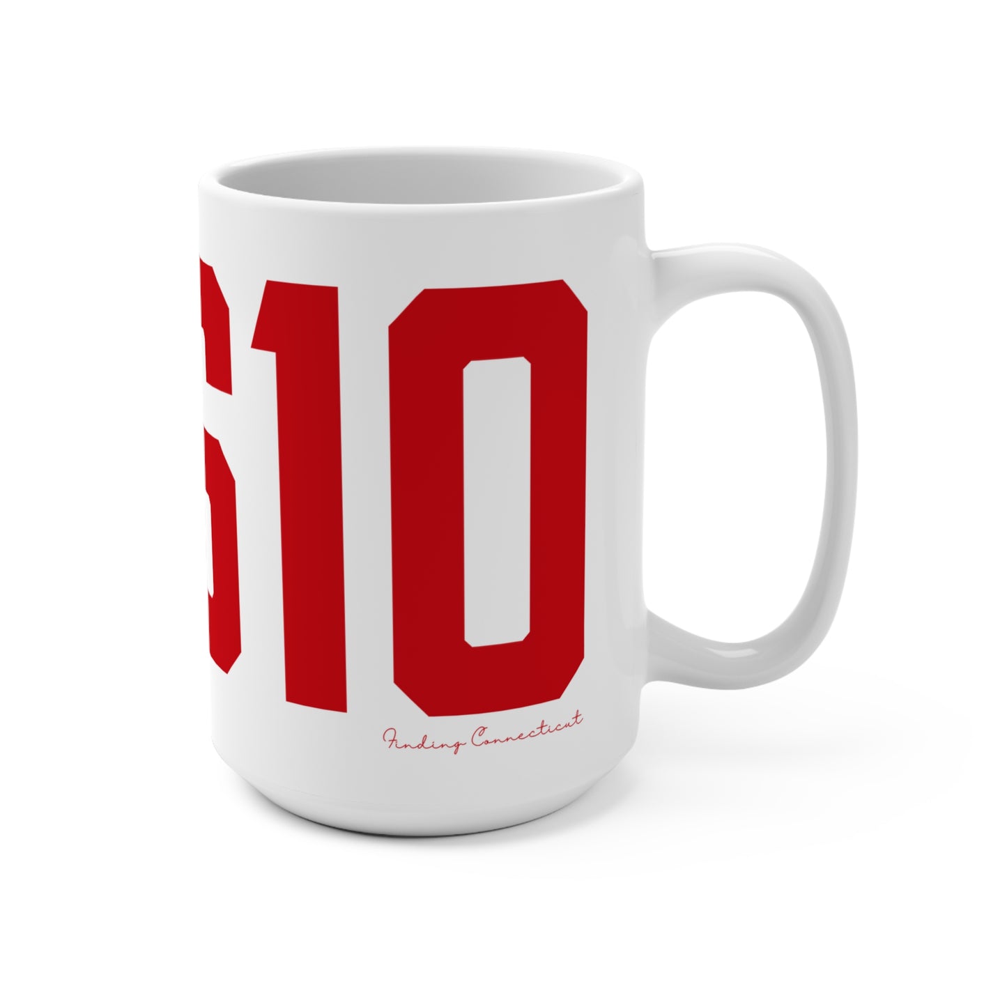 06610  Bridgeport Connecticut Zip Code Mug 15oz