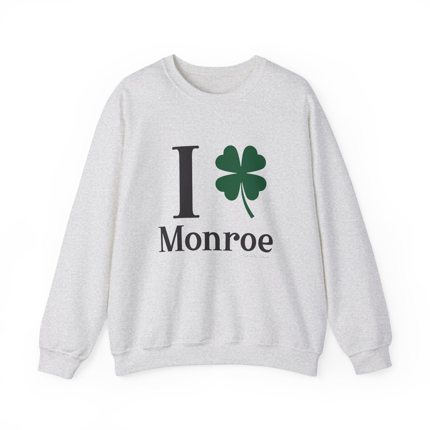 I Clover Monroe Unisex Heavy Blend™ Crewneck Sweatshirt