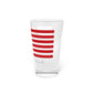 Union Connecticut Flag Pint Glass, 16oz
