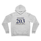 Oxford 203 Connecticut Unisex Sponge Fleece Pullover Hoodie