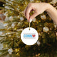 Connecticut Love Glass Ornaments