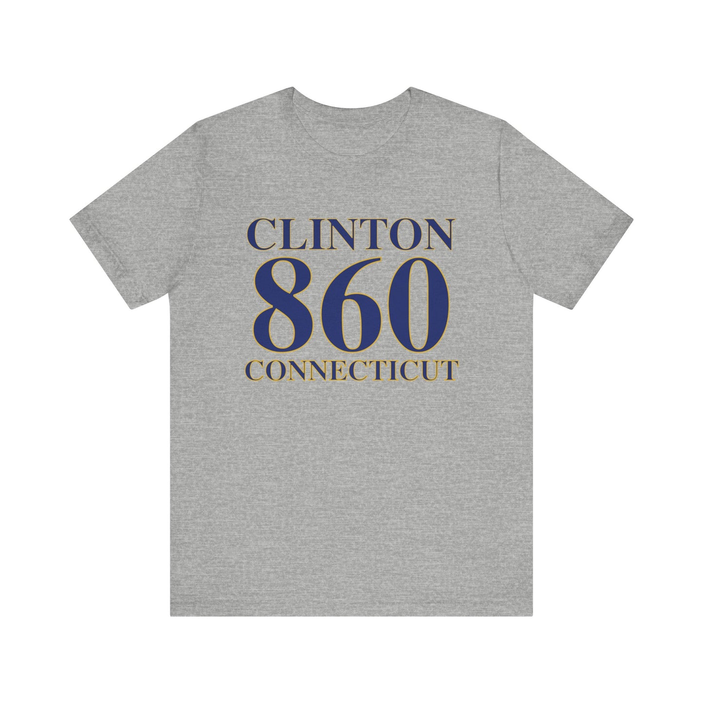 Clinton 860 Connecticut Unisex Jersey Short Sleeve Tee