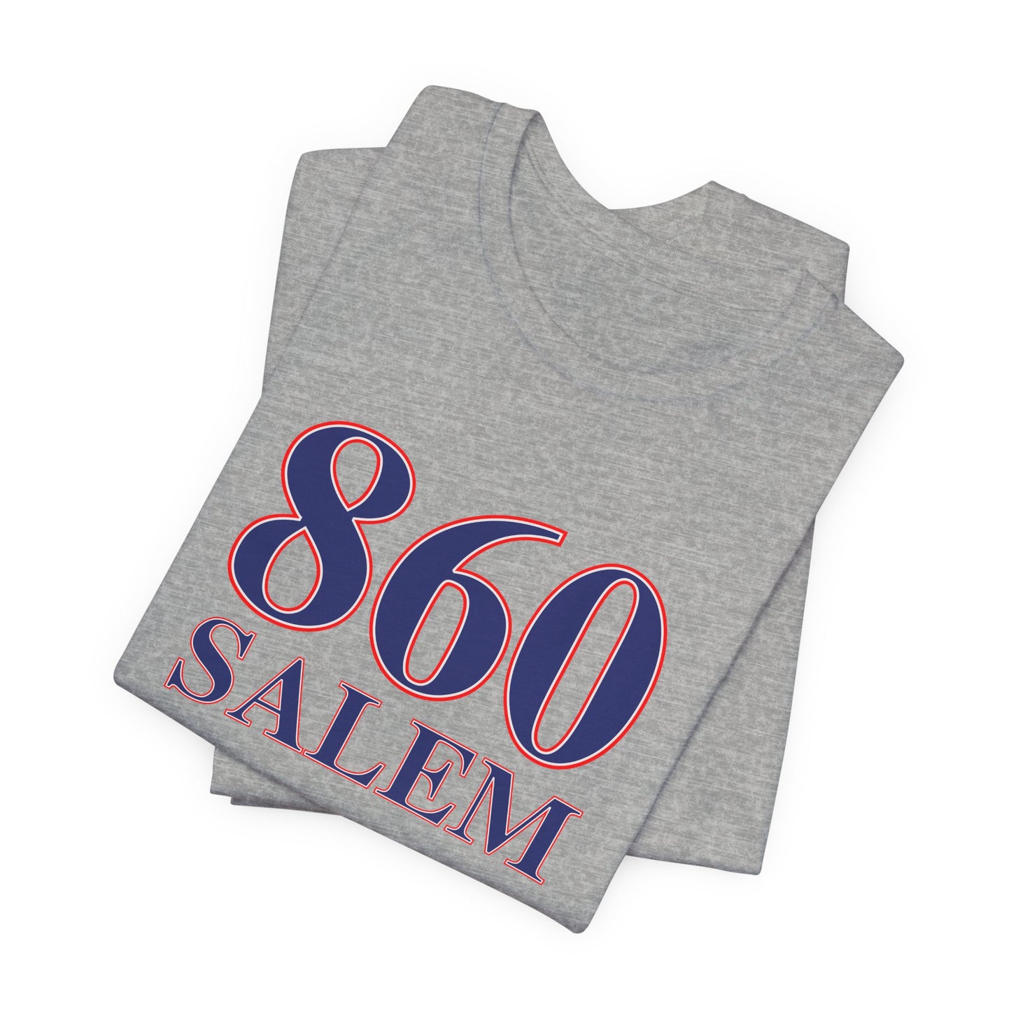 860 Salem Red White & Blue Unisex Jersey Short Sleeve T-Shirt