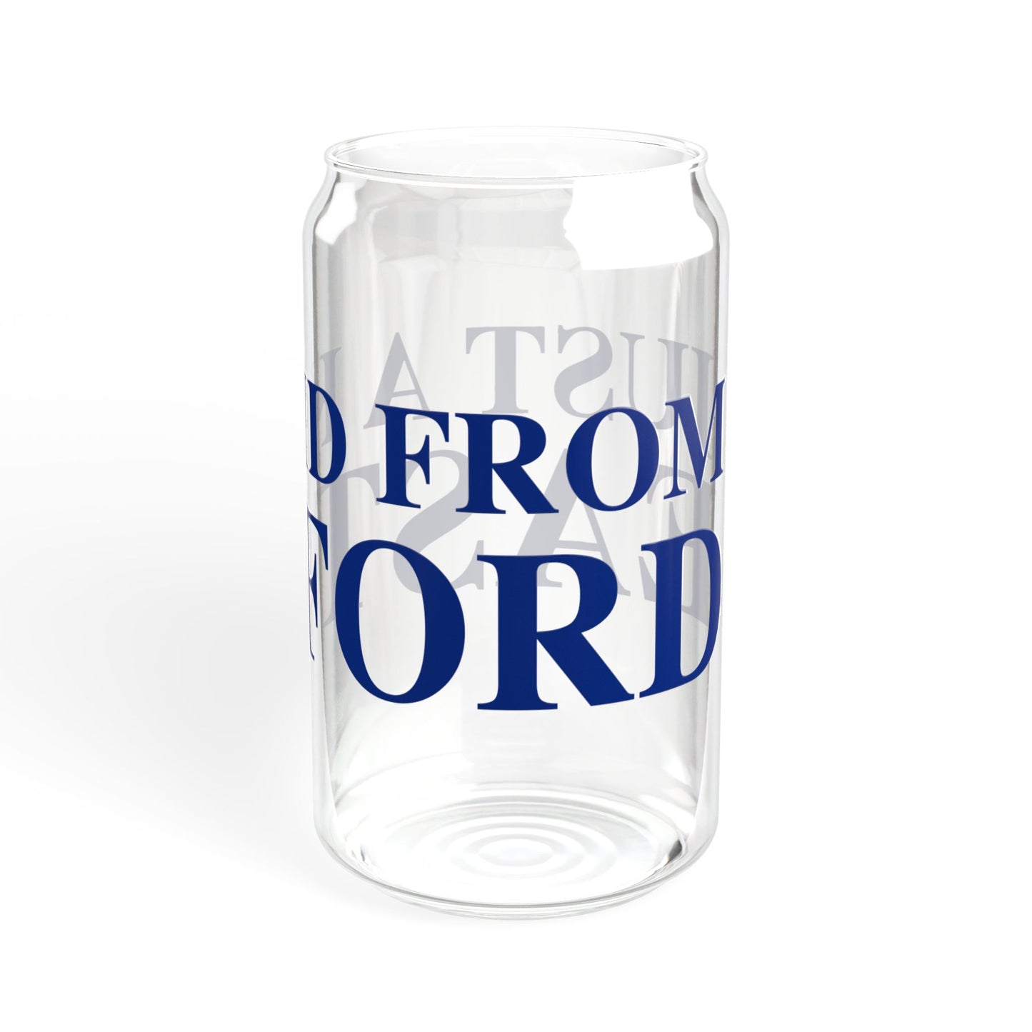 Just a kid from Eastford Sipper Glass, 16oz