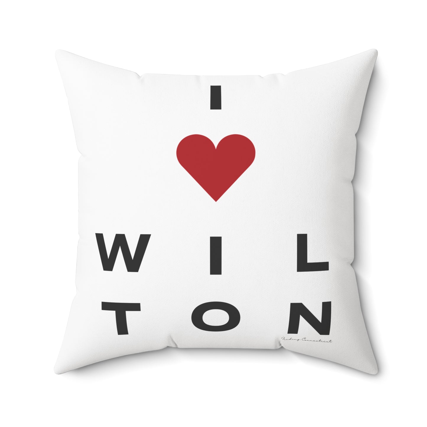 Wilton Vision Spun Polyester Square Pillow