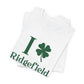 I Clover Ridgefield (Green) Unisex Jersey Short Sleeve Tee