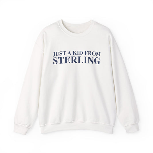 Just a kid from Sterling Unisex Heavy Blend™ Crewneck Sweatshirt