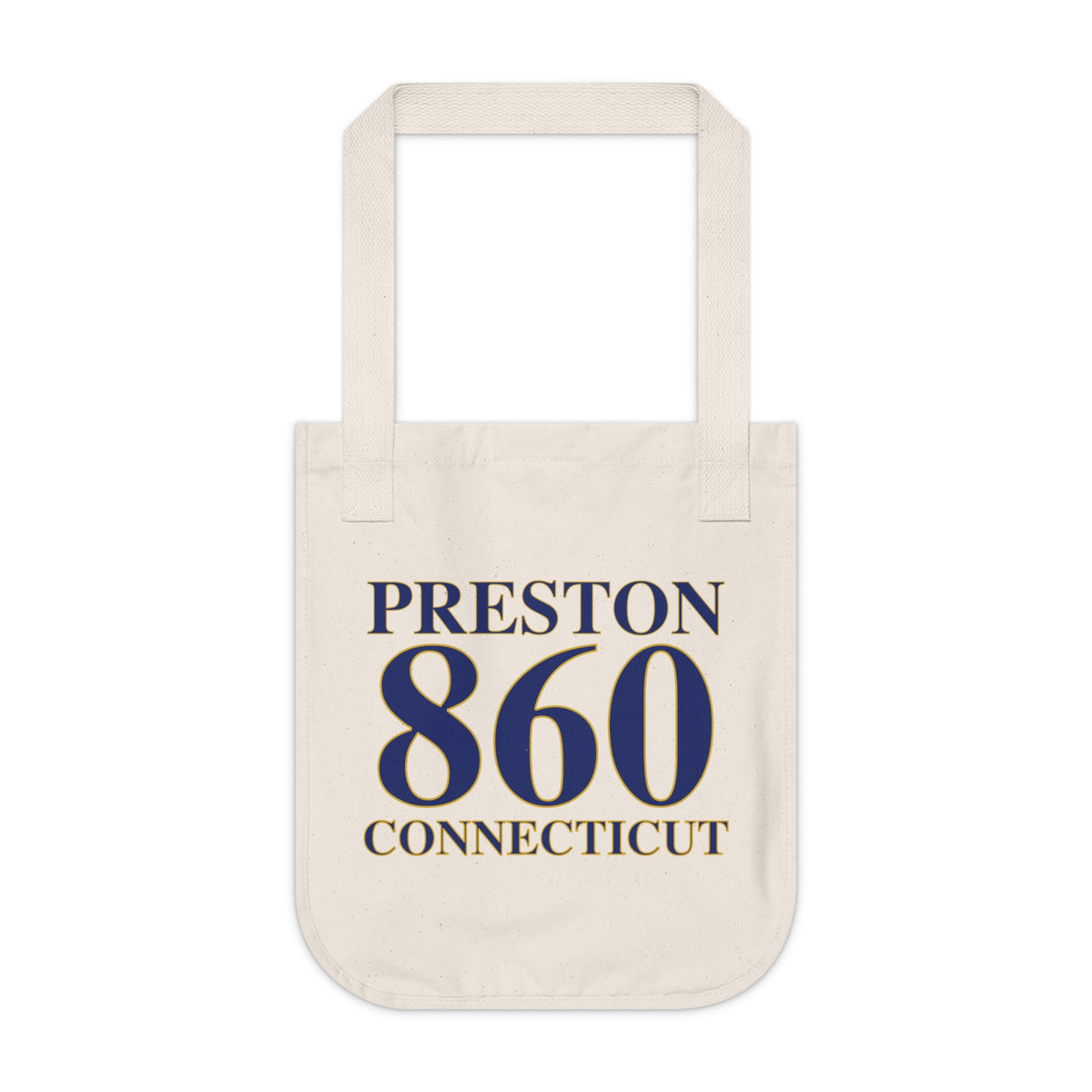 Preston 860 Connecticut Organic Canvas Tote Bag