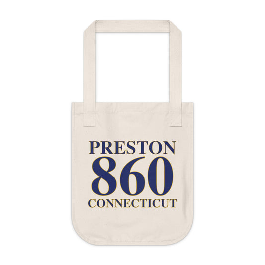 Preston 860 Connecticut Organic Canvas Tote Bag