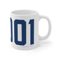 06001 Avon Connecticut Zip Code Mug 11oz