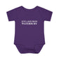 Just a kid from Waterbury Infant Baby Rib Bodysuit