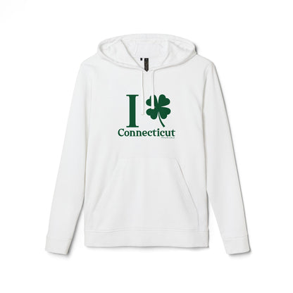 I Clover Connecticut adidas Unisex Fleece Hoodie
