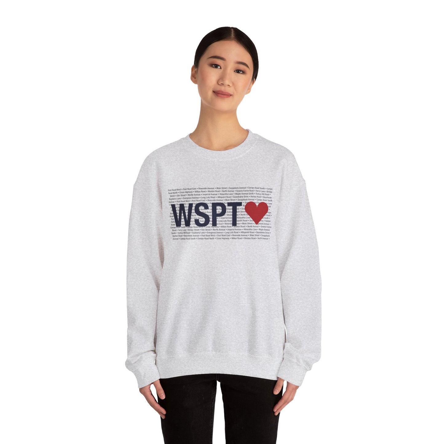 Westport Love Unisex Heavy Blend™ Crewneck Sweatshirt