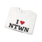I Heart NTWN Unisex Heavy Blend™ Crewneck Sweatshirt