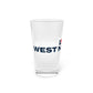 Love West Norwalk Pint Glass, 16oz