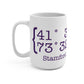 Stamford Coordinates Mug 15oz