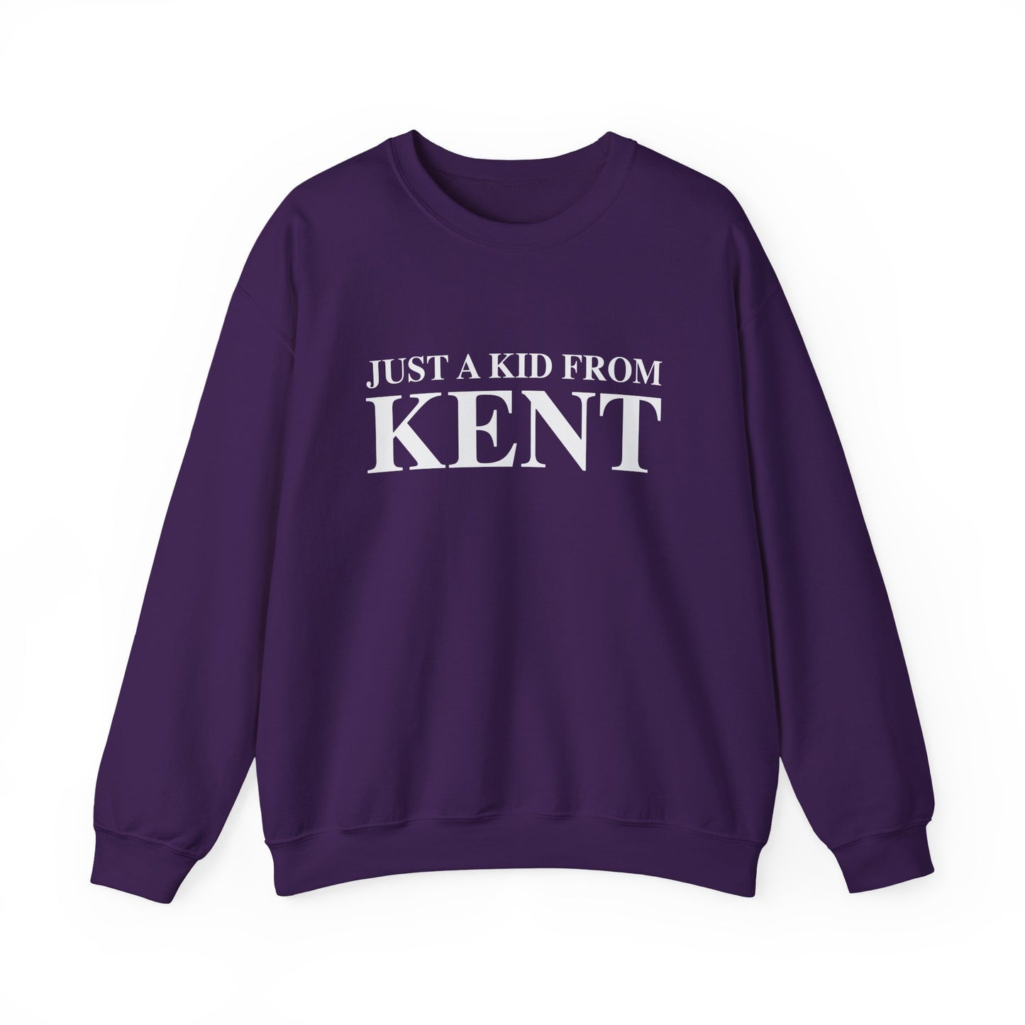 Just a kid from Kent Unisex Heavy Blend™ Crewneck Sweatshirt