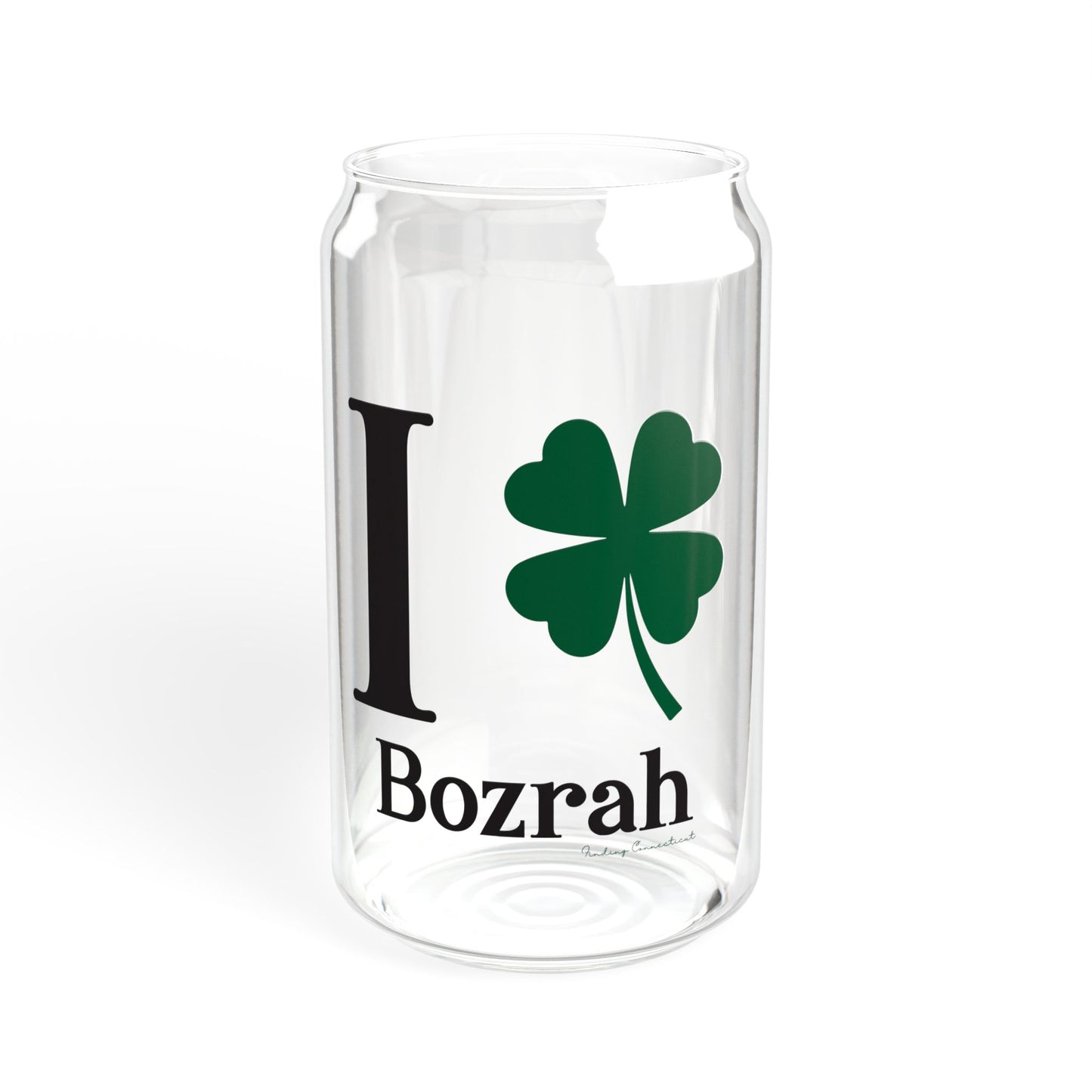 I Clover Bozrah Sipper Glass, 16oz