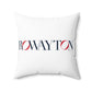 41 Tilt Rowayton Spun Polyester Square Pillow