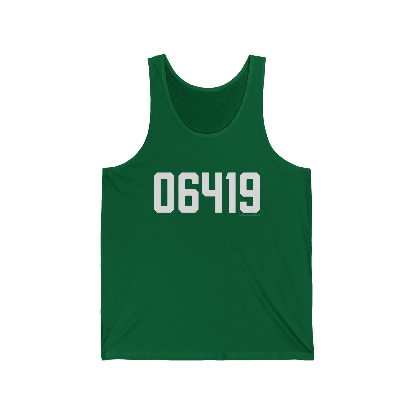 06419 Killingworth CT Zip Code Unisex Jersey Tank Top