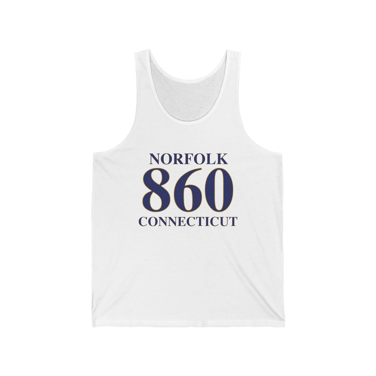 Norfolk 860 Connecticut Unisex Jersey Tank Top