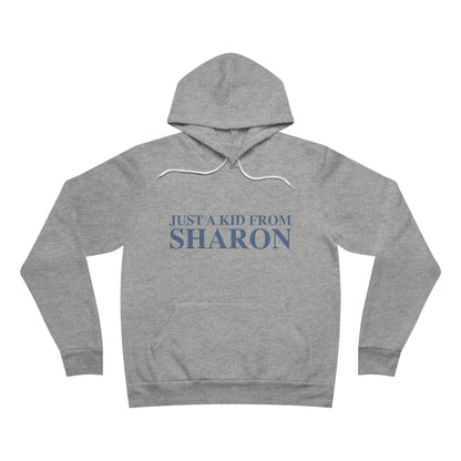 Just a kid from Sharon Unisex Sponge Fleece Pullover Hoodie