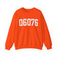06076 Union CT Zip Code Unisex Heavy Blend™ Crewneck Sweatshirt
