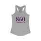 860 Chester Red White & Blue Women's Ideal Racerback Tank Top