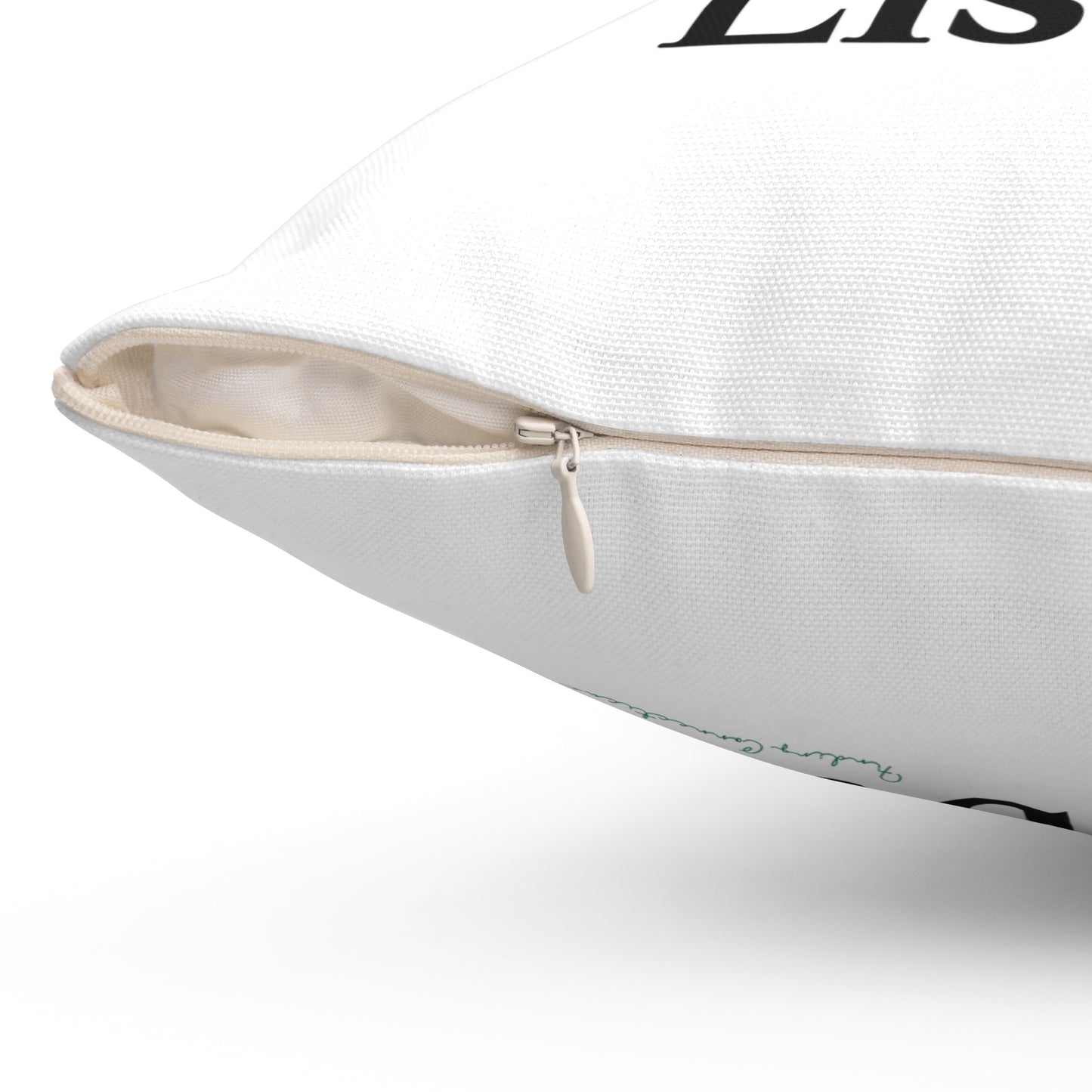 I Clover Lisbon Spun Polyester Square Pillow